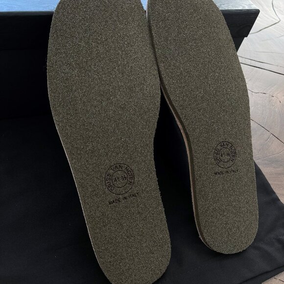 Dries Van Noten - EU41.5 Quilted Grained Leather Flat Slippers Slides SS21 - Picture 5 of 9